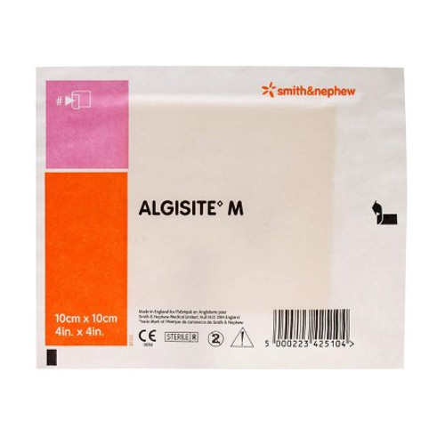 Calcium Alginate Dressing AlgiSite M 6 X 8 Inch Rectangle Calcium Alginate Sterile 59480300