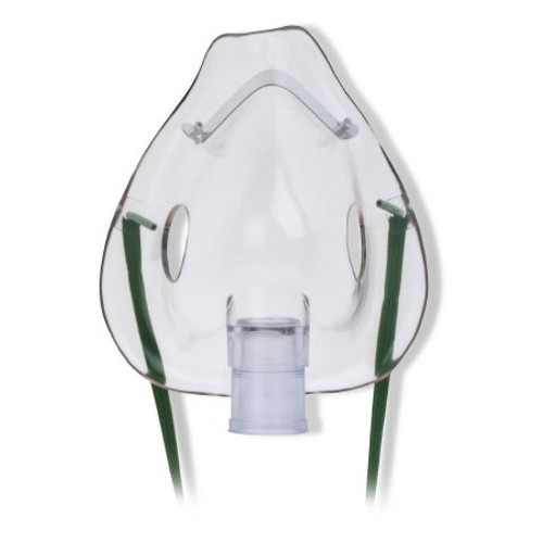 Aerosol Mask Hudson RCI Elongated Style Adult One Size Fits Most Adjustable Head Strap / Nose Clip 1084