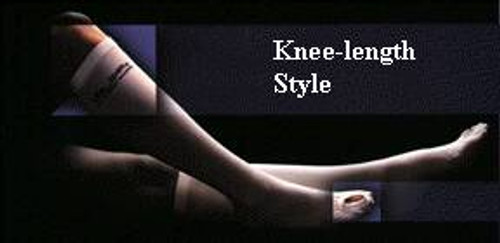 Anti-embolism Stocking Lifespan Knee High Small / Regular White Inspection Toe 553-01