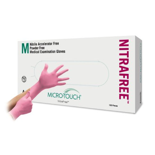 Exam Glove Micro-Touch NextStep Medium NonSterile Latex Standard Cuff Length Fully Textured Green Not Chemo Approved 3202 Case/1000