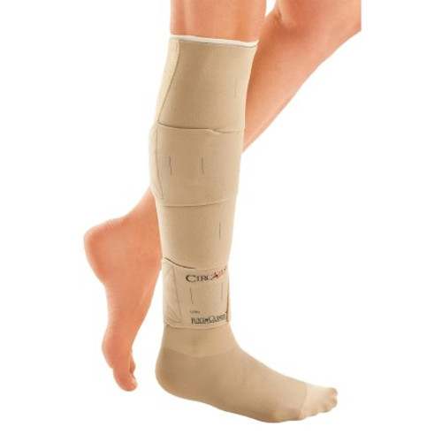 Compression Wrap circaid juxtacures Long Beige Lower Leg 24004317 Box/5