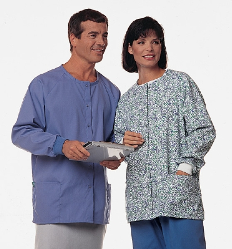 Warm-Up Jacket A-1 Ceil Blue 2 X-Large Long Sleeve Hip Length 46859-112X Each/1