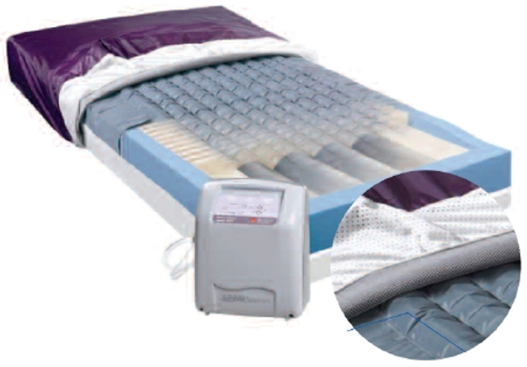 Bed Mattress PressureGuard Easy Air Alternating Pressure / Low Air Loss 32 X 80 X 7 Inch L8032-29 Each/1