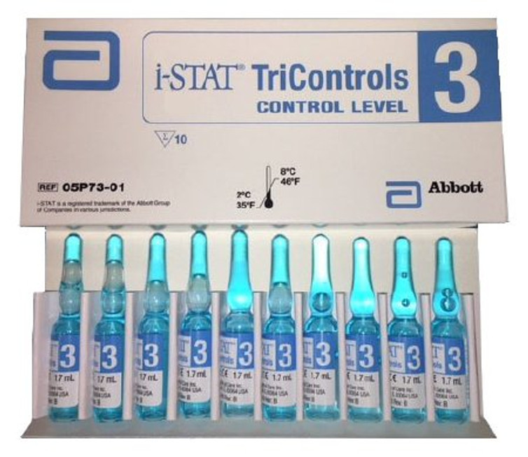 Control i-STAT Level 1 10 X 1.7 mL 06F1201 Box/10