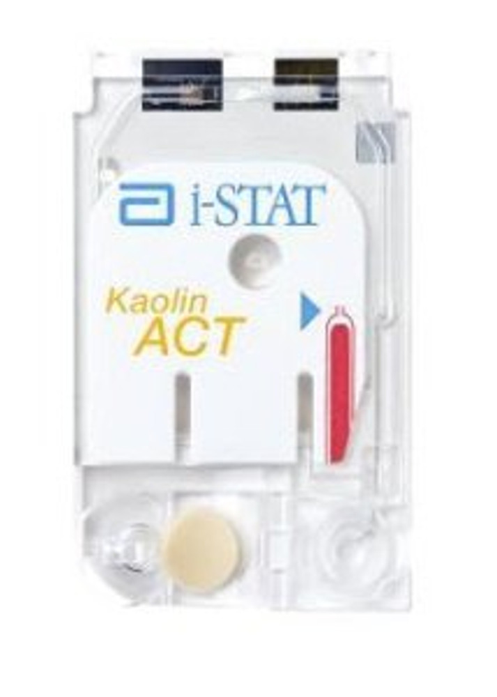 Cartridge Coagulation iSTAT Kaolin ACT Kaolin ACT For i-STAT Handheldl Blood Analyzer 03P8725 Box/25