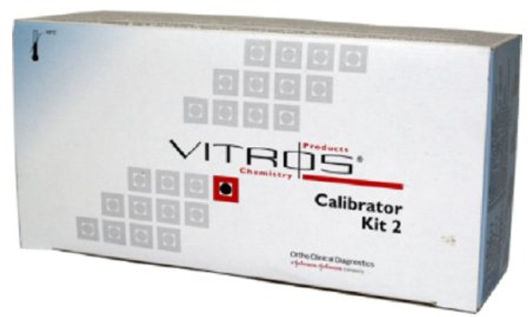 Calibrator Kit 2 Vitros Vitros 250/950 Chemistry Systems 1662659 Box/4
