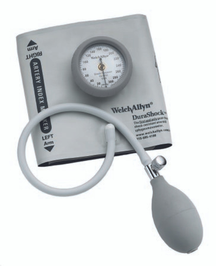 Aneroid Sphygmomanometer Durashock Bronze Series Pocket Style Hand Held 1-Tube Small Adult Arm DS44-10 Each/1