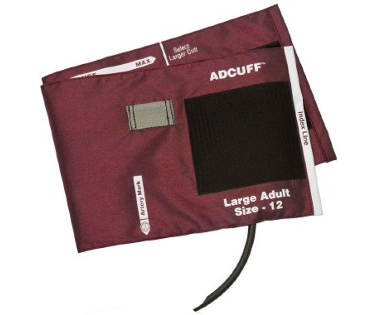 Blood Pressure Cuff and Bladder Kit Adcuff Adult Large Nylon 845-12XBD-1F Each/1