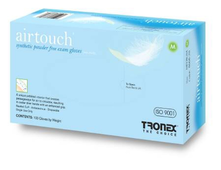 Exam Glove DermAssist NonSterile Ivory Powder Free Stretch Vinyl Ambidextrous Smooth Not Chemo Approved X-Large 162350 Box/100