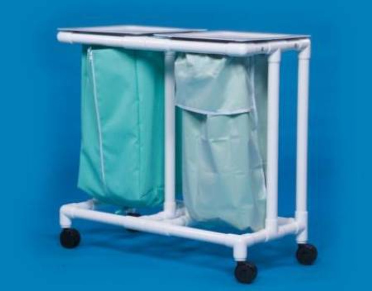 Double Hamper with Bags Select 4 Casters 39 gal. ELH-02-ZF Each/1 - 20027802