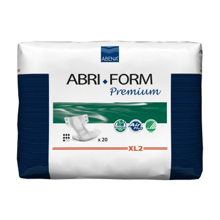 Adult Incontinent Brief Abri-Form Premium Tab Closure X-Large Disposable Heavy Absorbency 43069 Case/80