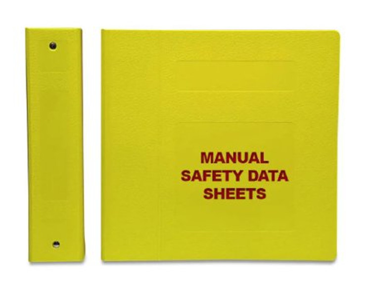 MANUAL MSDS YLW 2" EA FIRST HEAL MCMMSDS2030-25 Each/1