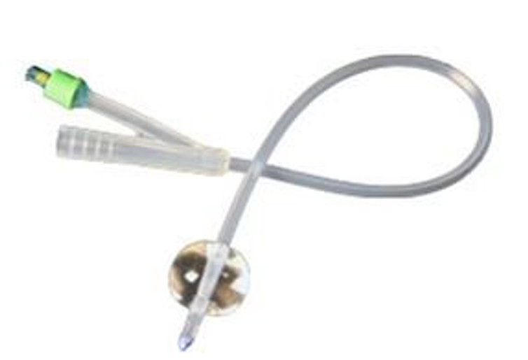 Foley Catheter PECO 2-Way Standard Tip 5 cc Balloon 18 Fr. Silicone PF5818 Box/10