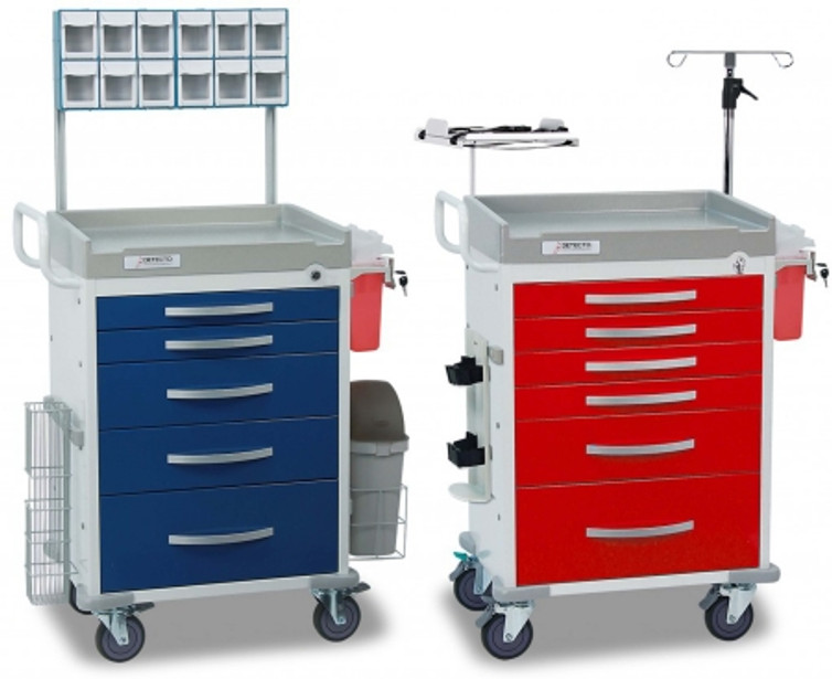 Cart Organizer Detecto Rescue Series 12 Bin CAB12 Each/1