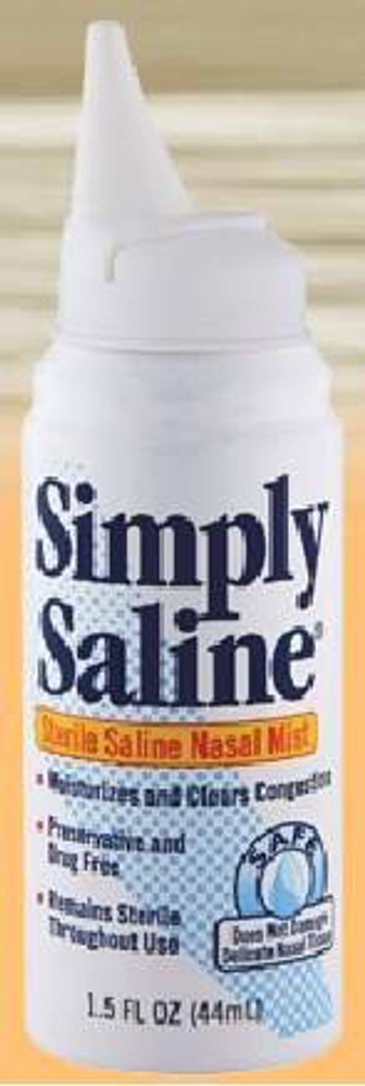 Nasal Spray Simply Saline 0.9% Strength 1.5 oz. 1266709 Each/1