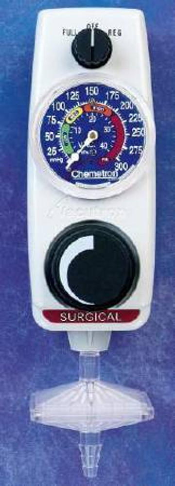 Vacutron Suction Regulator Surgical 0 - 300 mmHg DISS Outlet Chemetron Adapter 22-12-1108 Each/1