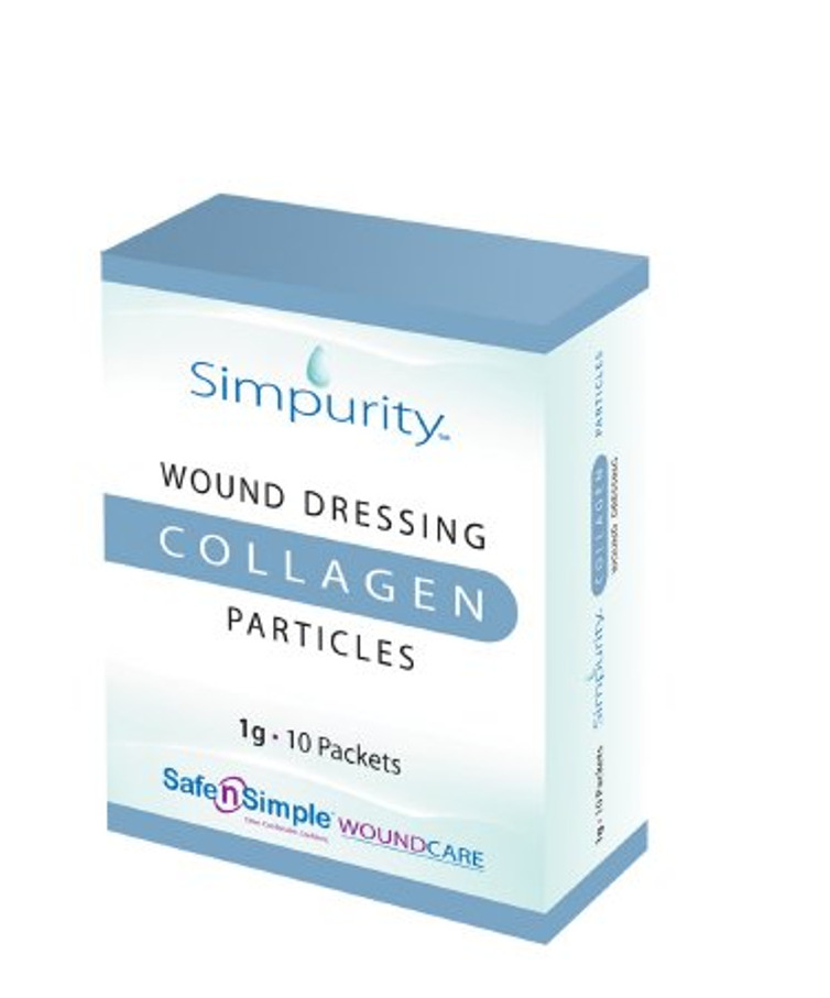 Collagen Dressing Powder Simpurity Collagen SNS5221G Pack/1