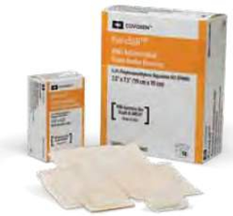 Antimicrobial Foam Dressing Kendall AMD 1-3/4 X 3-1/4 Inch Rectangle Adhesive with Border Sterile 55523BAMD Each/1