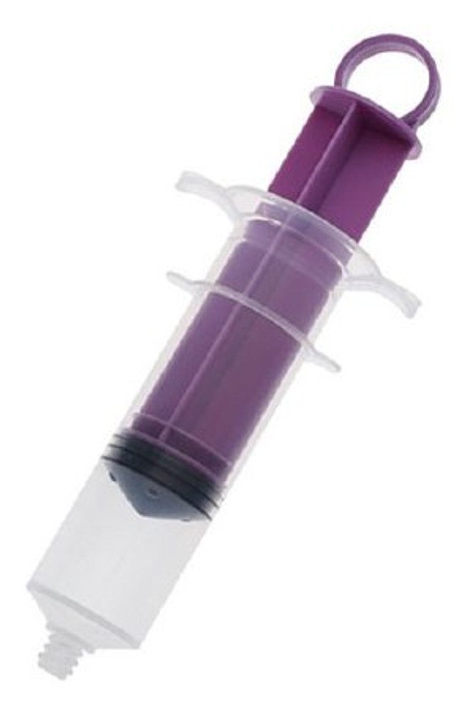 Enteral Feeding / Irrigation Syringe AMSure 60 mL Pole Bag Catheter Tip Without Safety ENS015