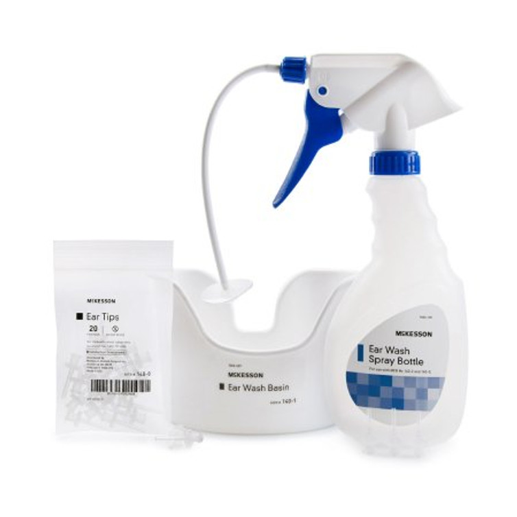 Ear Wash System McKesson Disposable Tip Blue / White 140-3