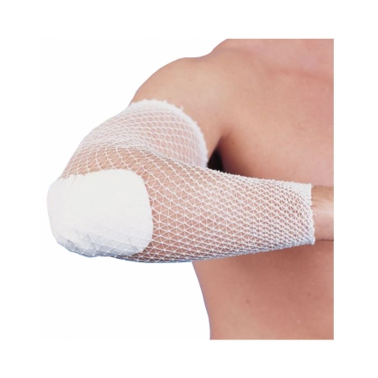 Elastic Net Retainer Dressing Stretch Net Tubular Elastic 25 Yard Size 5 White Calf / Thigh NonSterile 55007305 Each/1