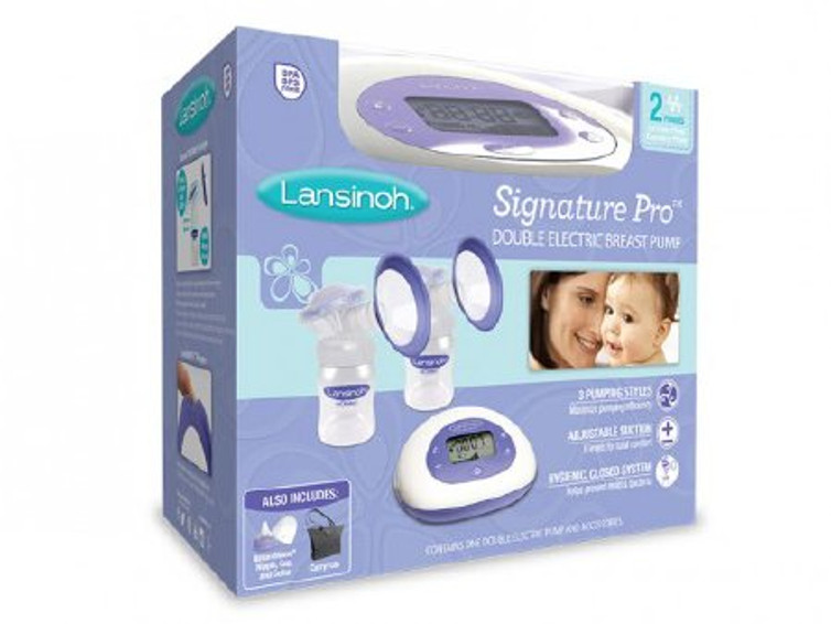 Double Electric Breast Pump Kit Lansinoh SignaturePro 04467753050 Each/1