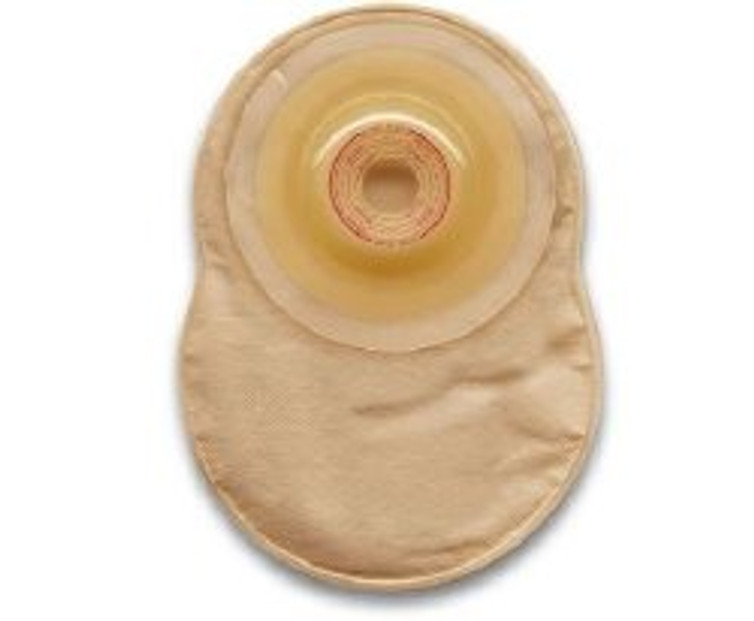 Ostomy Pouch Esteem Flex One-Piece System 8 Inch Length 13/16 to 1 Inch Stoma Closed End Convex V3 Trim to Fit 421614 Box/30