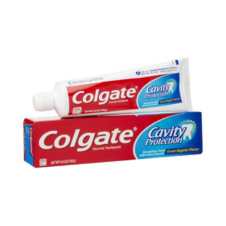Toothpaste Colgate Cavity Protection Regular Flavor 4.6 oz. Tube 11900059