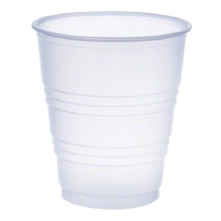 Graduated Drinking Cup Prime Source 10 oz. Translucent Plastic Disposable 12500889