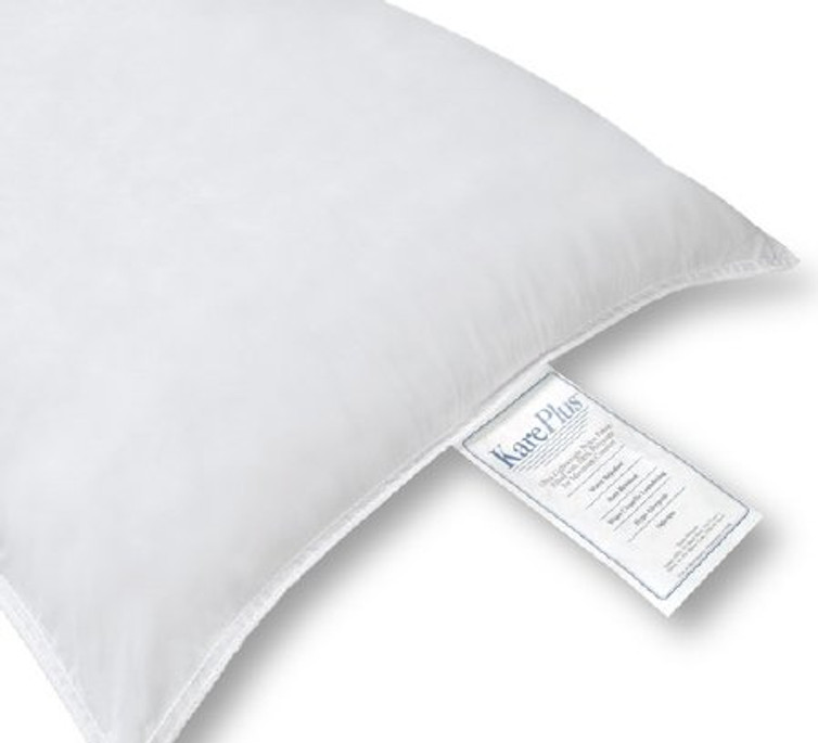 Bed Pillow Kare Plus 18 X 24-1/2 Inch White Reusable 18L1KK