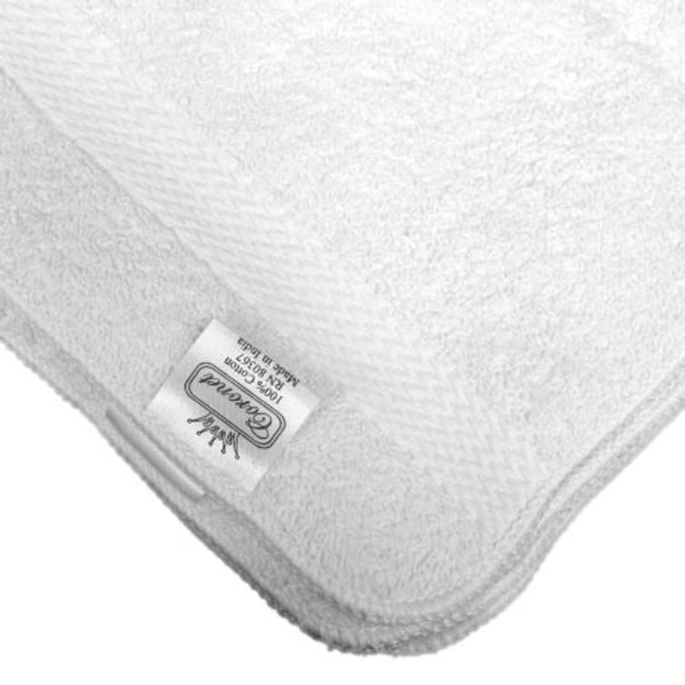 Washcloth Royal Silver Basics 12 X 12 Inch White Reusable 100653