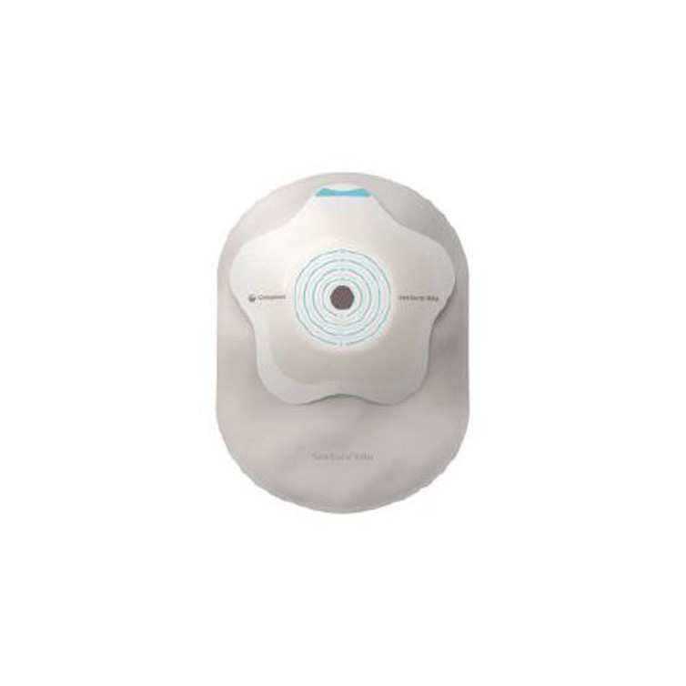 Ostomy Pouch SenSura Mio Concave One-Piece System 3/8 to 2 Inch Stoma Closed End Concave Trim to Fit 18170