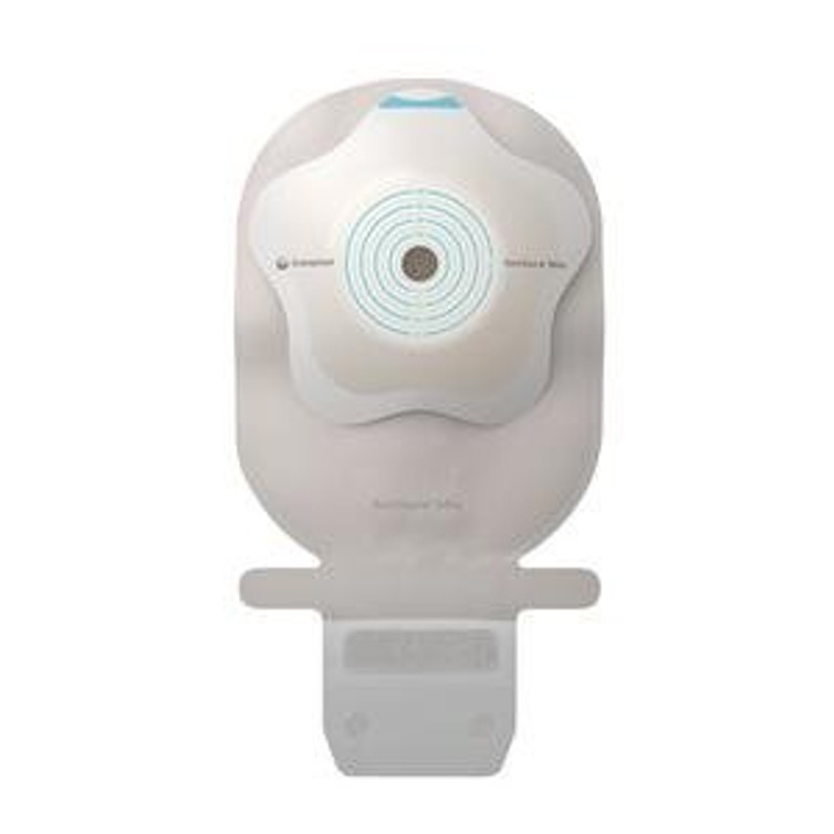 Ostomy Pouch SenSura Mio Concave One-Piece System 1-3/16 Inch Stoma Drainable Concave Pre-Cut 18302