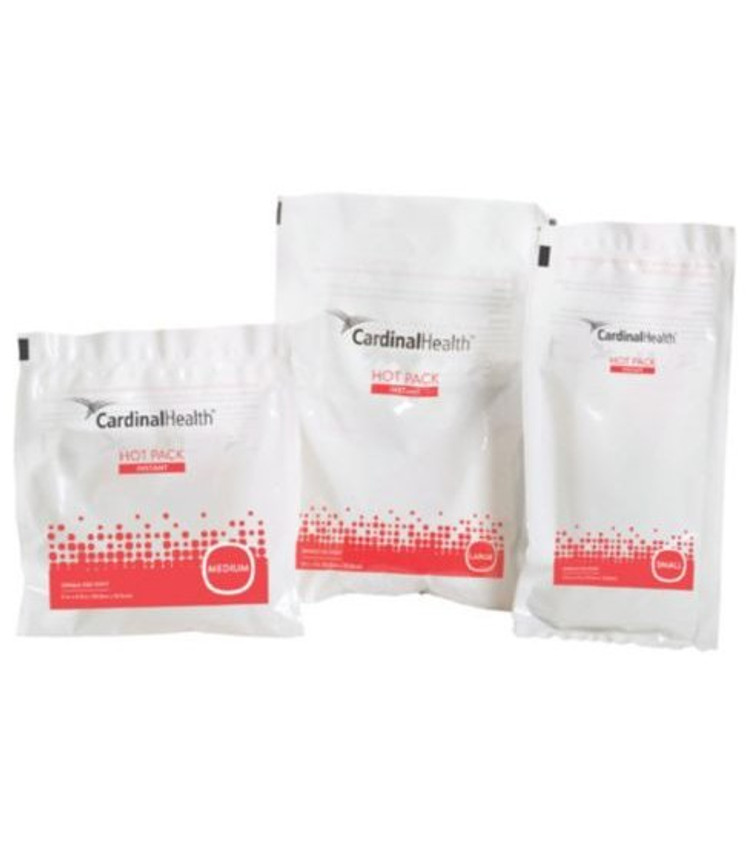 Instant Hot Pack Cardinal Health General Purpose Small Plastic / Sodium Thiosulfate Disposable 11443-512B