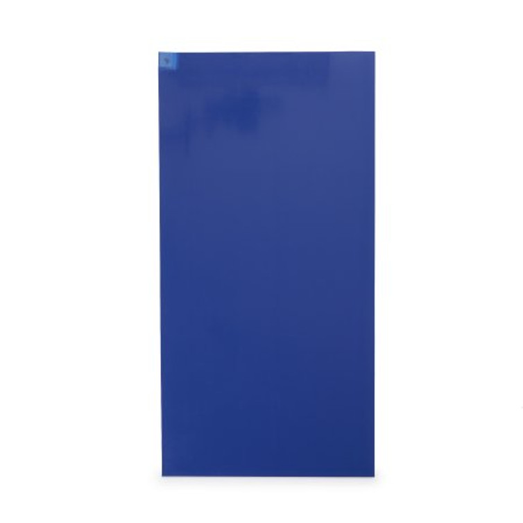 Adhesive Floor Mat Poly Tack 18 x 36 Inch Blue Polyethylene Film K-101