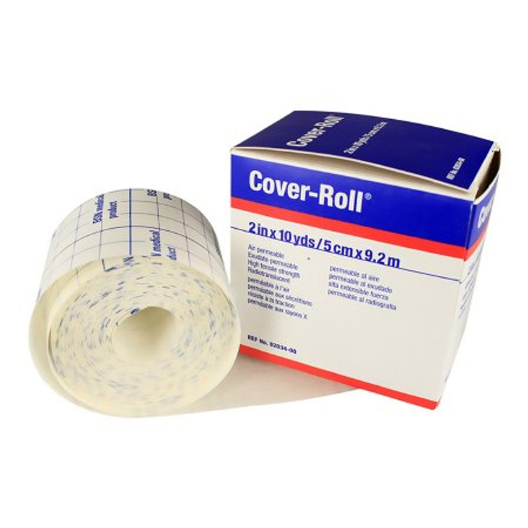 Dressing Retention Tape with Liner Cover-Roll Water Resistant Acrylic Adhesive 2 Inch X 10 Yard White NonSterile 02034