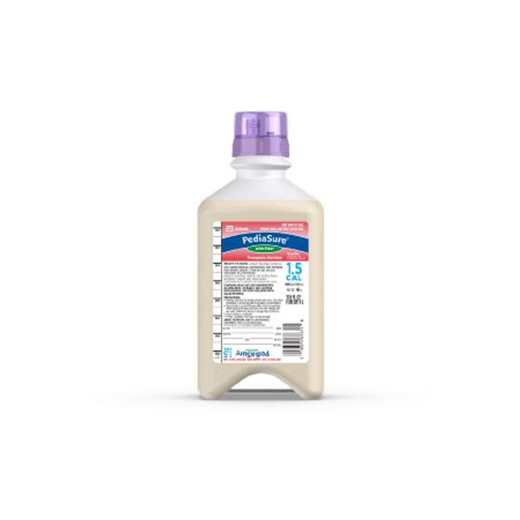 Pediatric Oral Supplement / Tube Feeding Formula PediaSure 1.5 Cal with Fiber Vanilla Flavor 1 Liter Bottle Ready to Use 67376