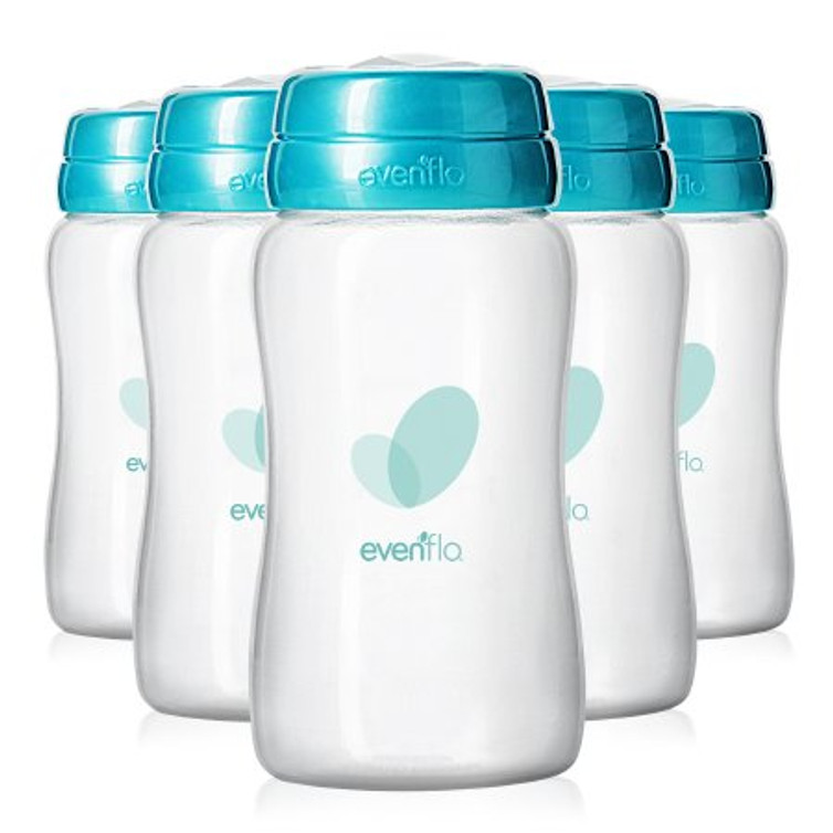 Breast Milk Collection Bottle Evenflo Advanced 5 oz. Food Grade Material 1286111