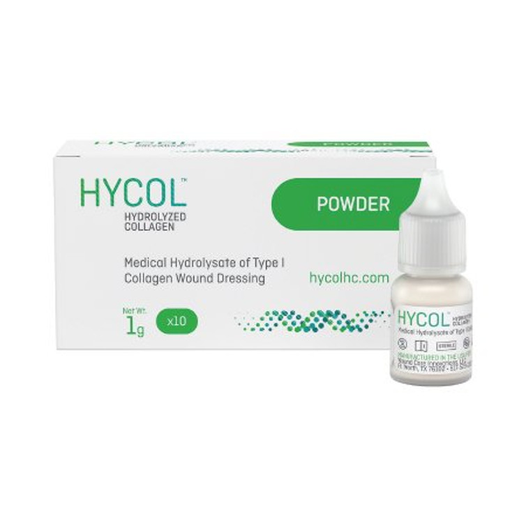 Collagen Powder HYCOL Collagen Powder 1 Gram HCP0110 Box/10
