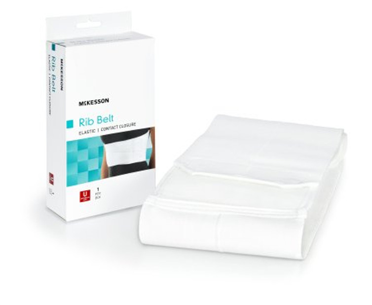 Rib Belt McKesson One Size Fits Most Contact Closure 28 to 50 Inch Waist Circumference 6 Inch Adult 155-81-97150 Each/1