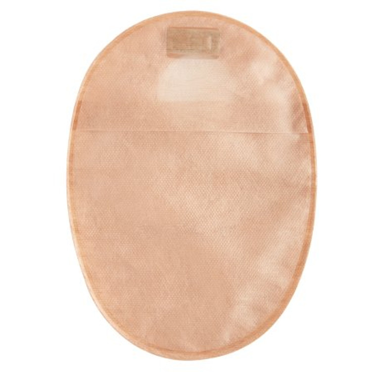 Ostomy Pouch Natura Two-Piece System 8 Inch Length 2-1/4 Inch Stoma Closed End Pre-Cut 421893 Box/30