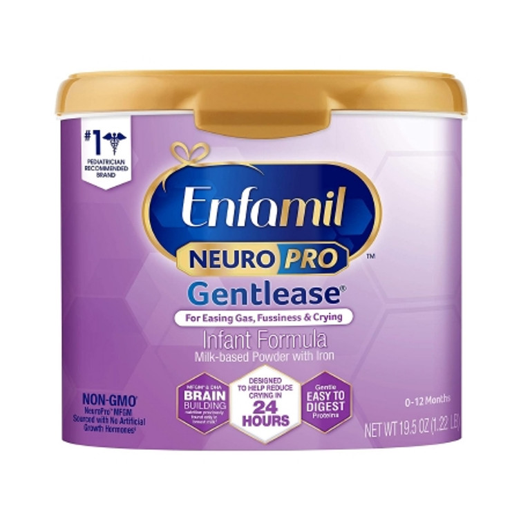 Infant Formula Enfamil NeuroPro Gentlease 19.5 oz. Can Powder 133037