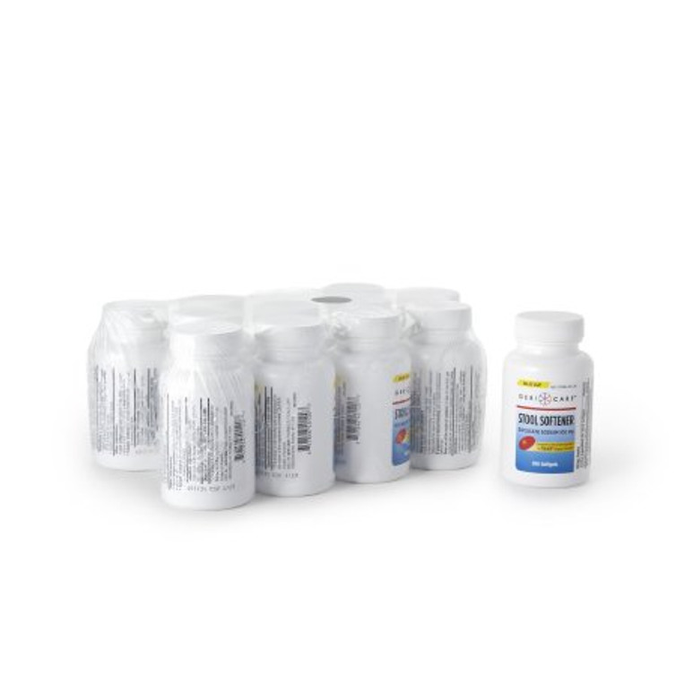 Stool Softener Geri-Care Softgel 200 per Bottle 100 mg Strength Docusate Sodium 401-20-GCP
