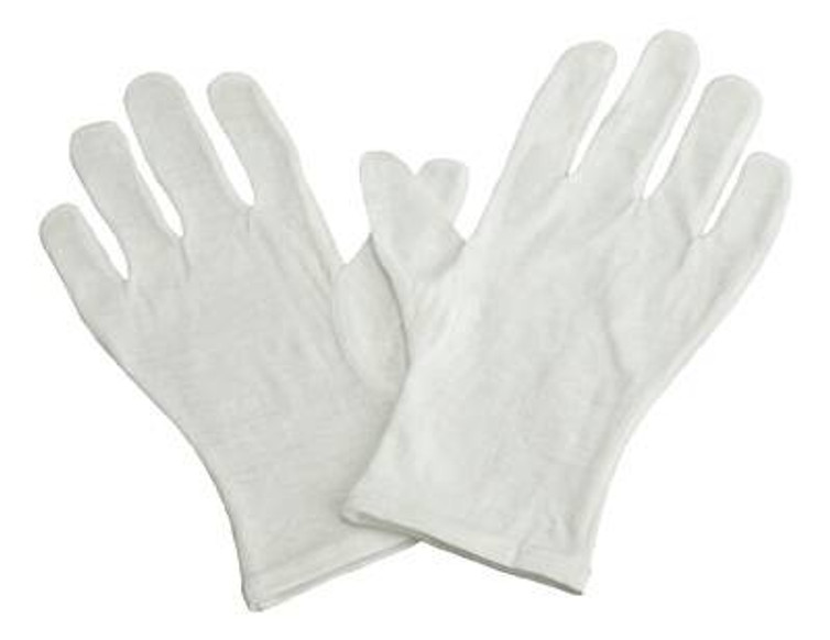 Infection Control Glove Grafco Medium / Large Cotton White NonBeaded Cuff NonSterile 9666