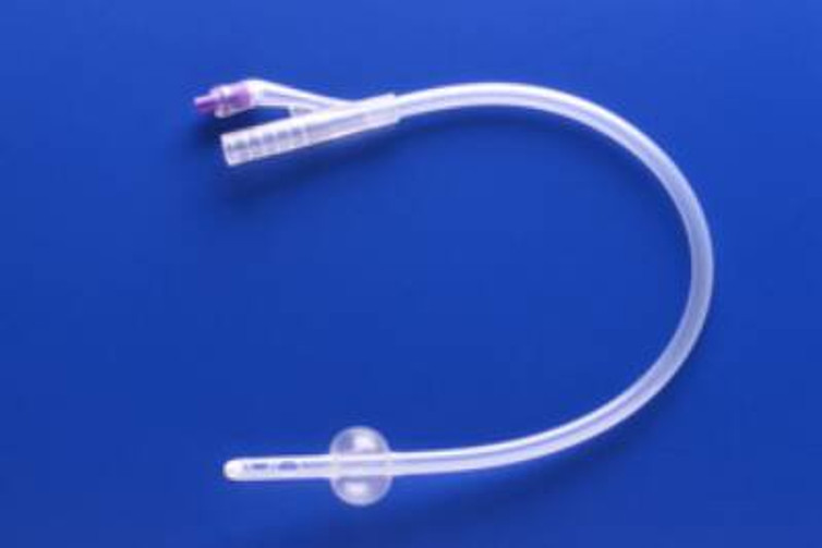 Foley Catheter Rusch 2-Way Standard Tip 30 cc Balloon 24 Fr. Silicone 170630240