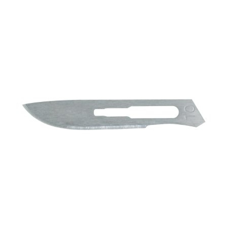 Surgical Blade Miltex Carbon Steel No. 10 Sterile Disposable Individually Wrapped 4-110 Box/100