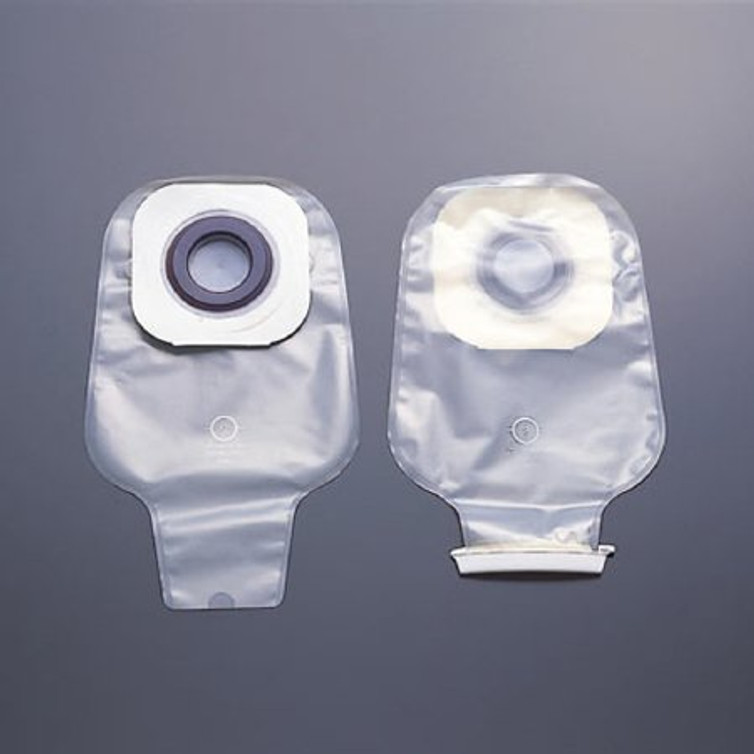 Colostomy Pouch Karaya 5 One-Piece System 12 Inch Length 2 Inch Stoma Drainable 3605 Box/10
