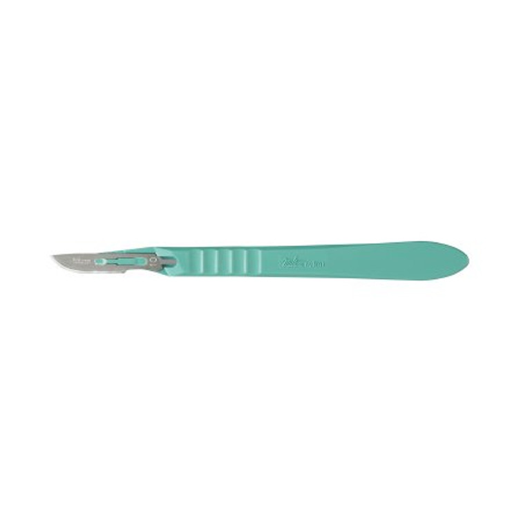 Scalpel Miltex No. 10 Stainless Steel / Plastic Classic Grip Handle Sterile Disposable 4-410 Box/10