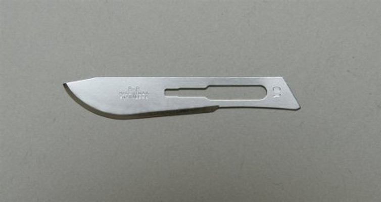 Surgical Blade Bard-Parker Stainless Steel No. 10 Sterile Disposable Individually Wrapped 371210
