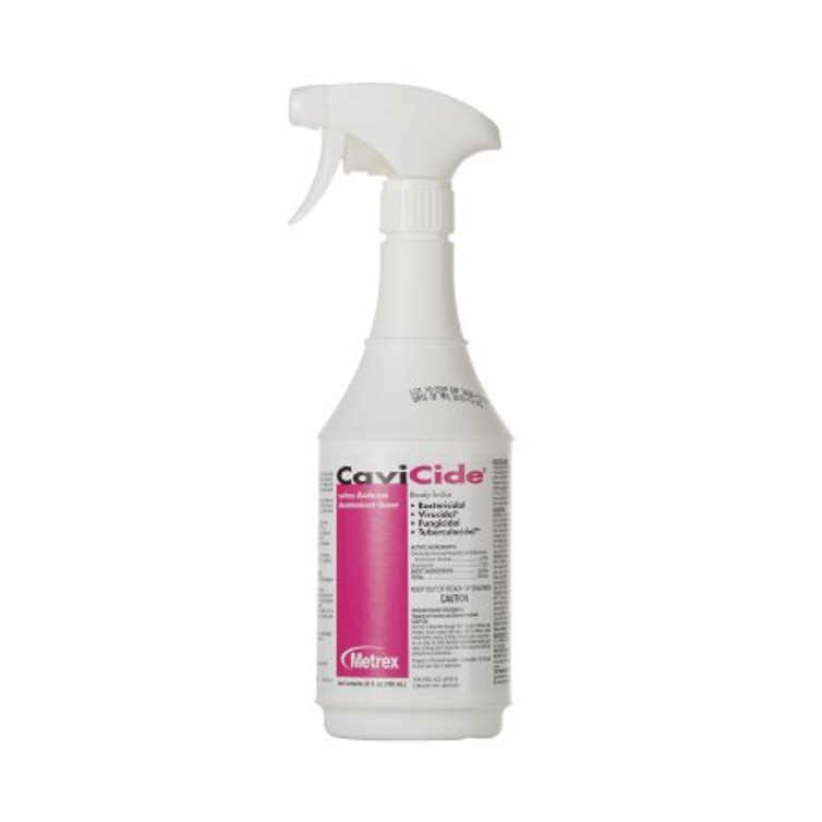 CaviCide Surface Disinfectant Cleaner Alcohol Based Pump Spray Liquid 24 oz. Bottle Alcohol Scent NonSterile 13-1024